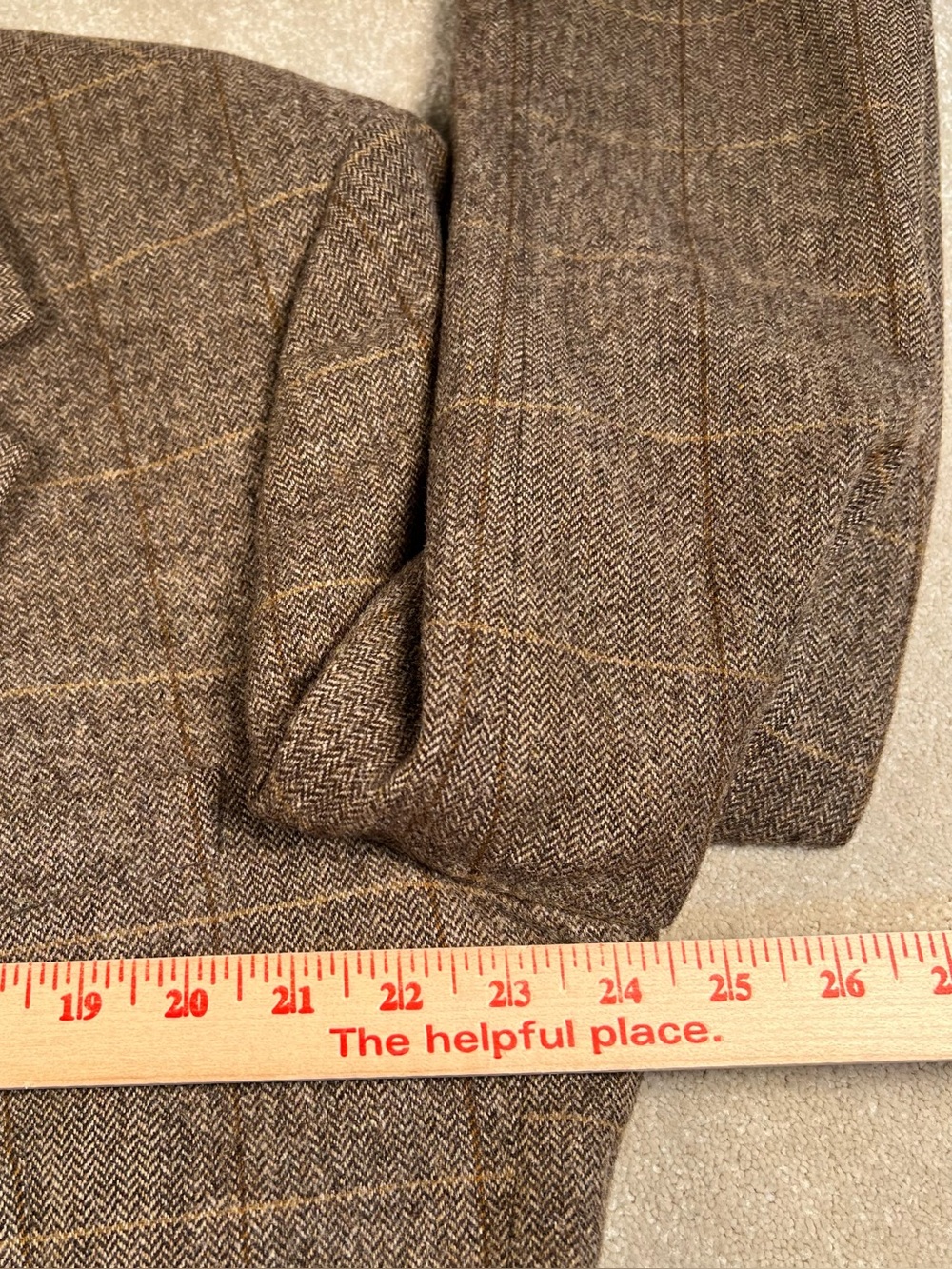 Brooks Brothers Blazer Camel Hair Brown men's 46R - Picture 9 of 11